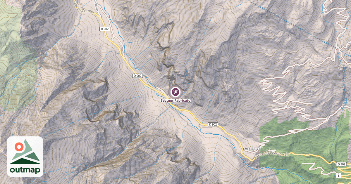 Map of Secteur Fabricato
