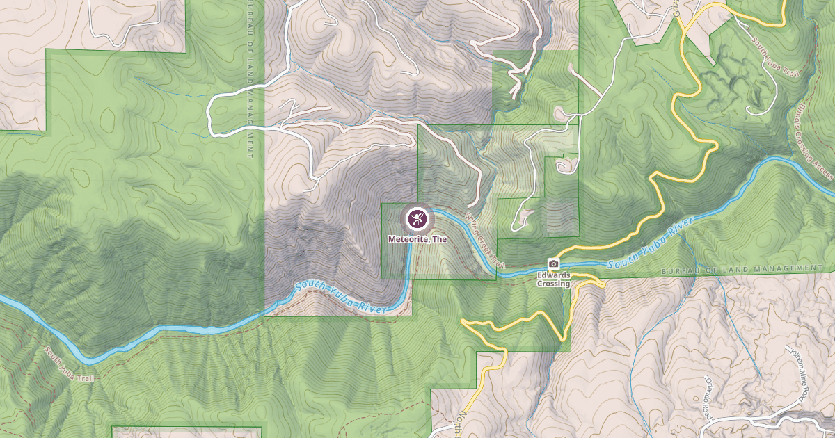 Map preview of Meteorite, The