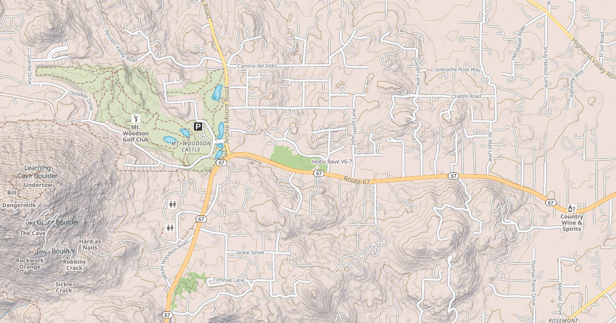 Map preview of Hobo Rave