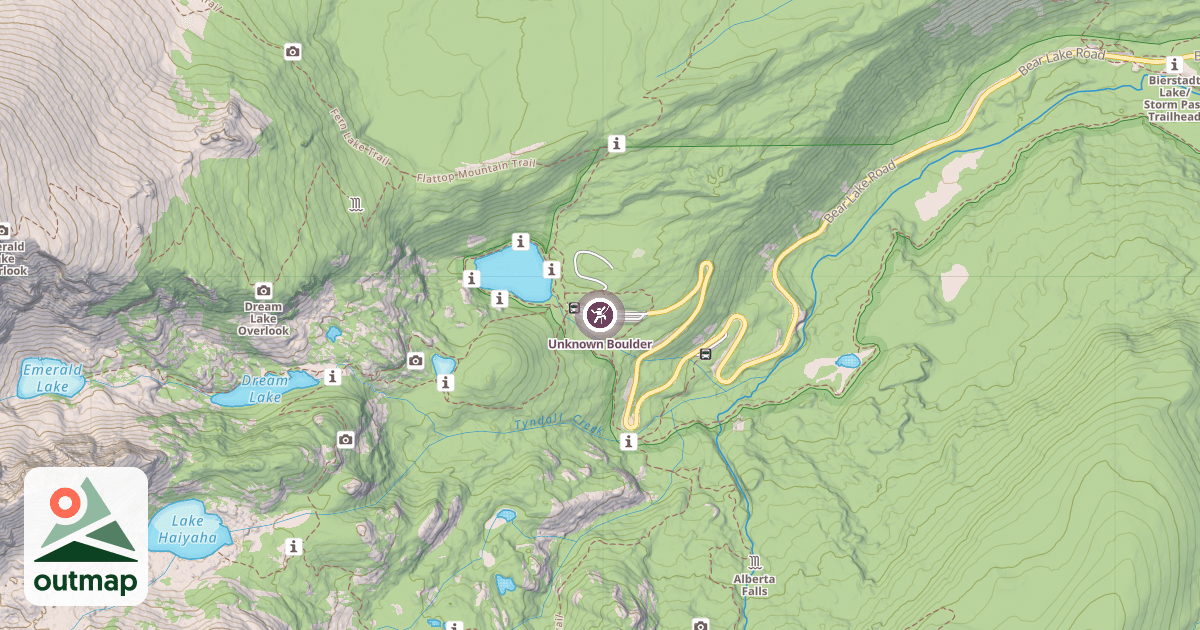 Map of Unknown Boulder