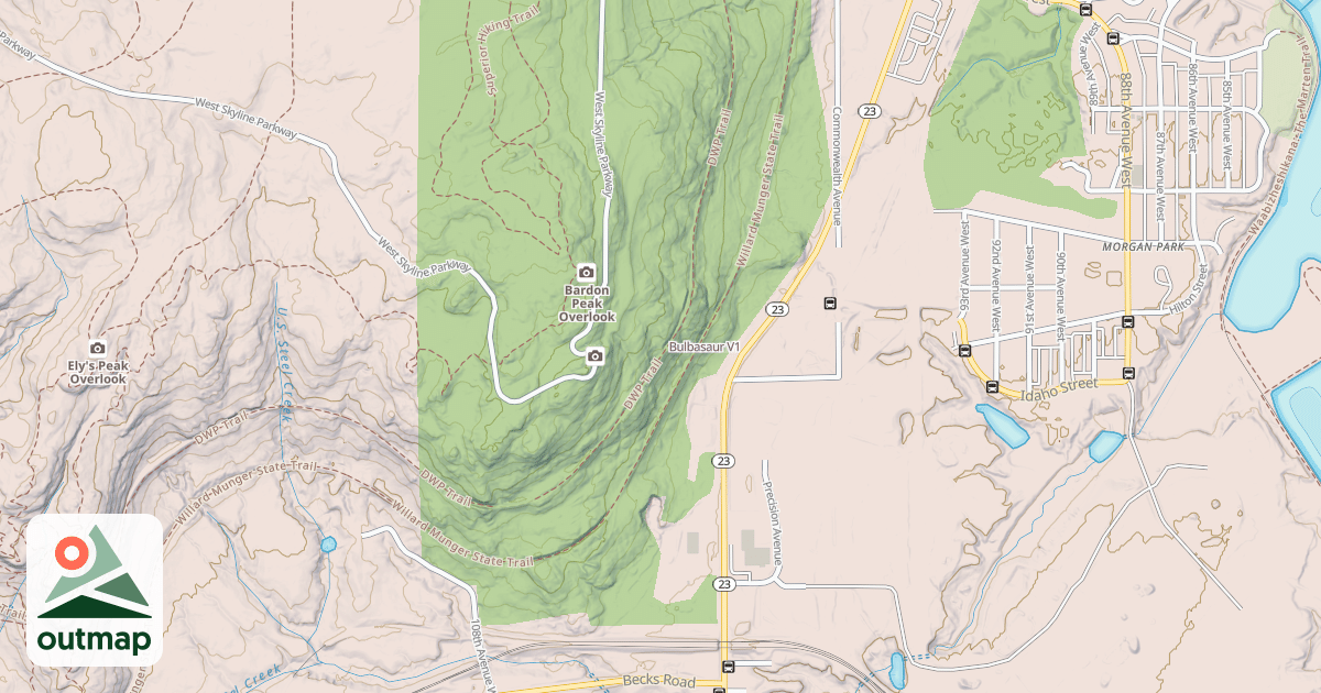 Map of Bulbasaur