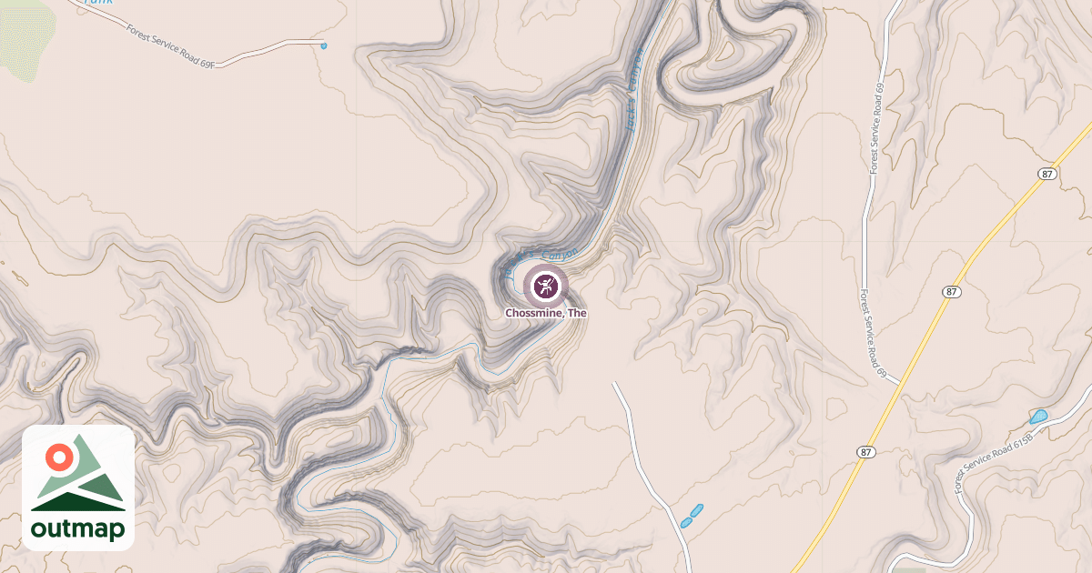 Map of Chossmine, The
