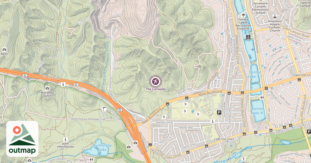 Map of The Carousel