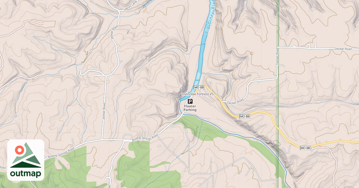 Map of Invincible Fortress