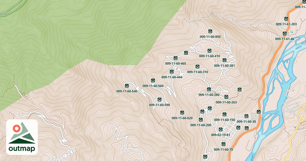 Map of 009-11-60-560