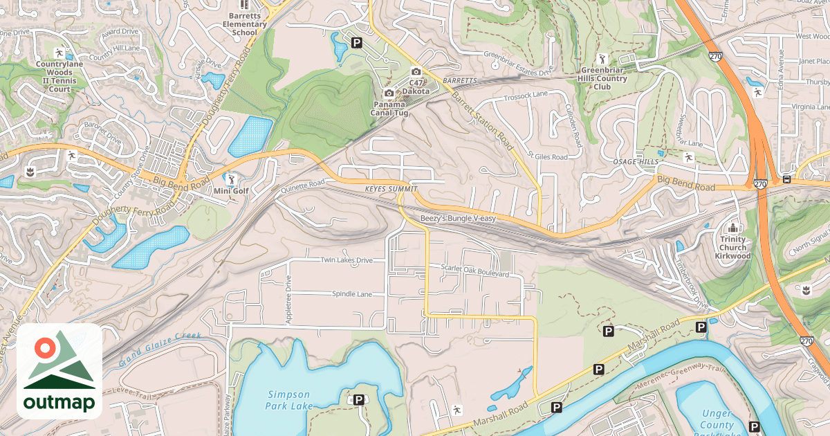 Map of Beezy's Bungle
