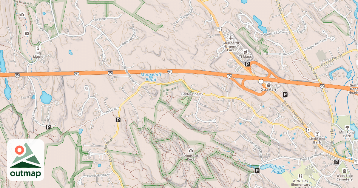 Map of Center Line