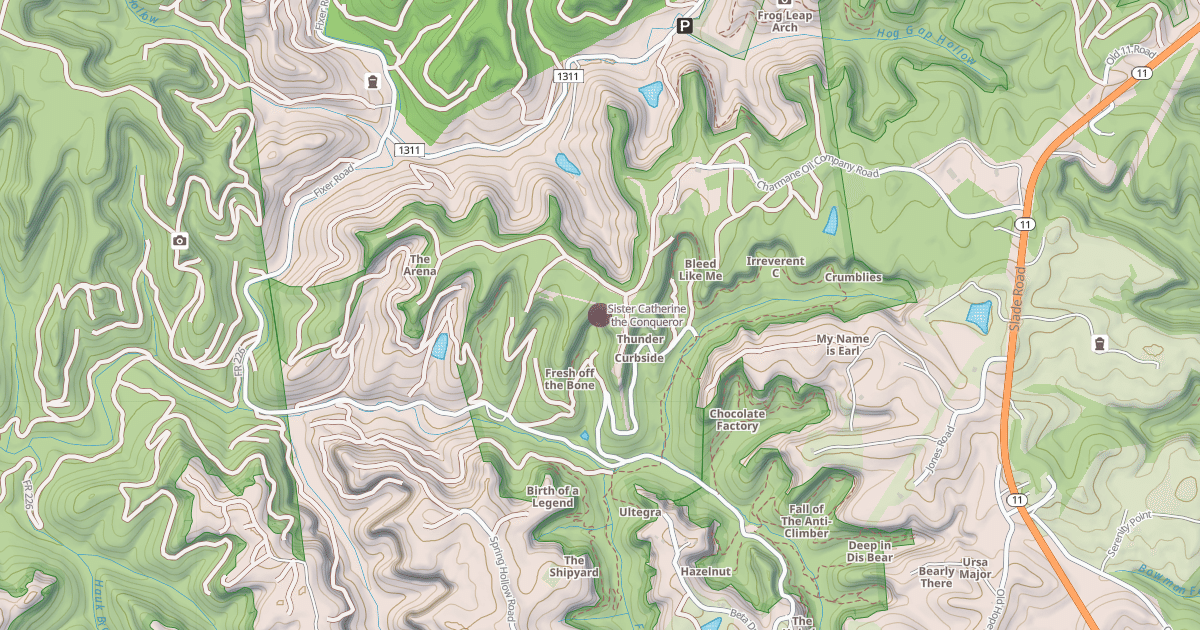 Map preview of Sister Catherine the Conqueror