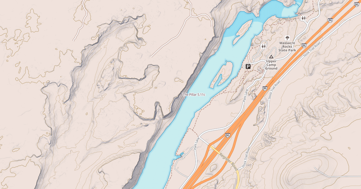 Map preview of The Pillar