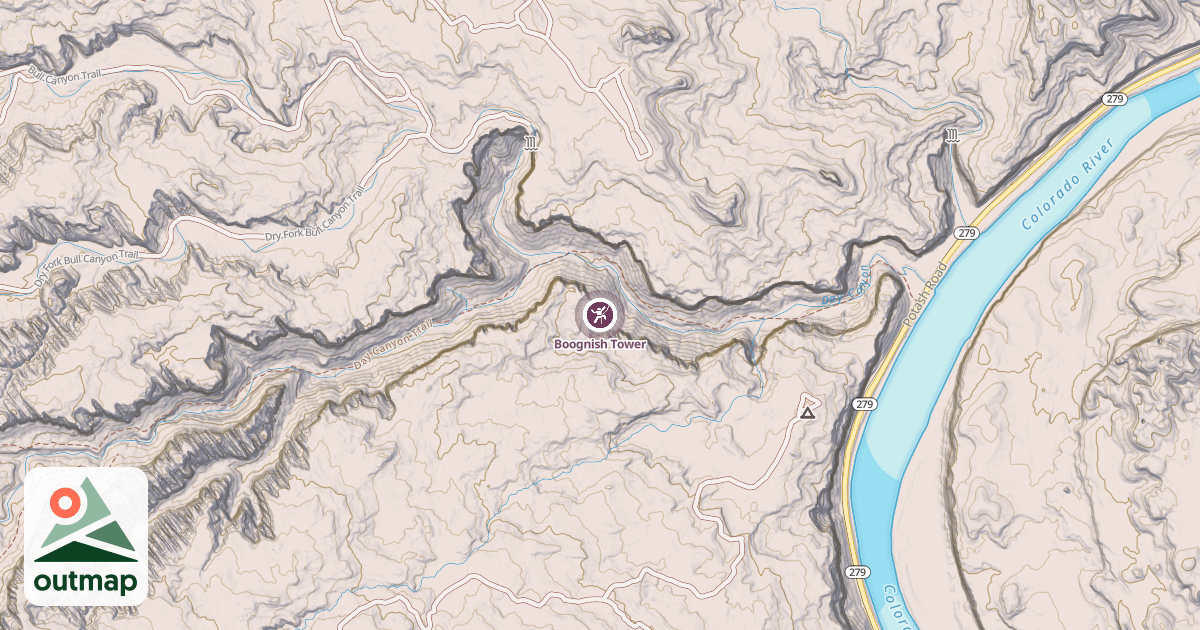 Map of Boognish Tower