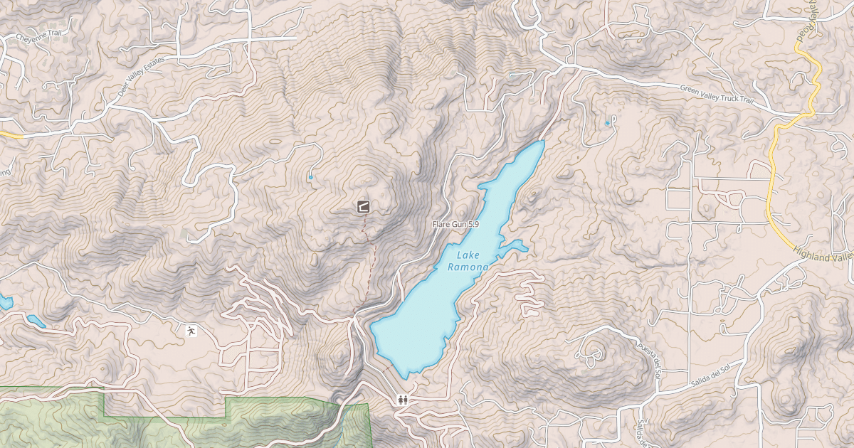 Map preview of Flare Gun
