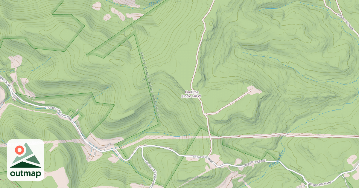 Map of Bindi the Jungle Girl