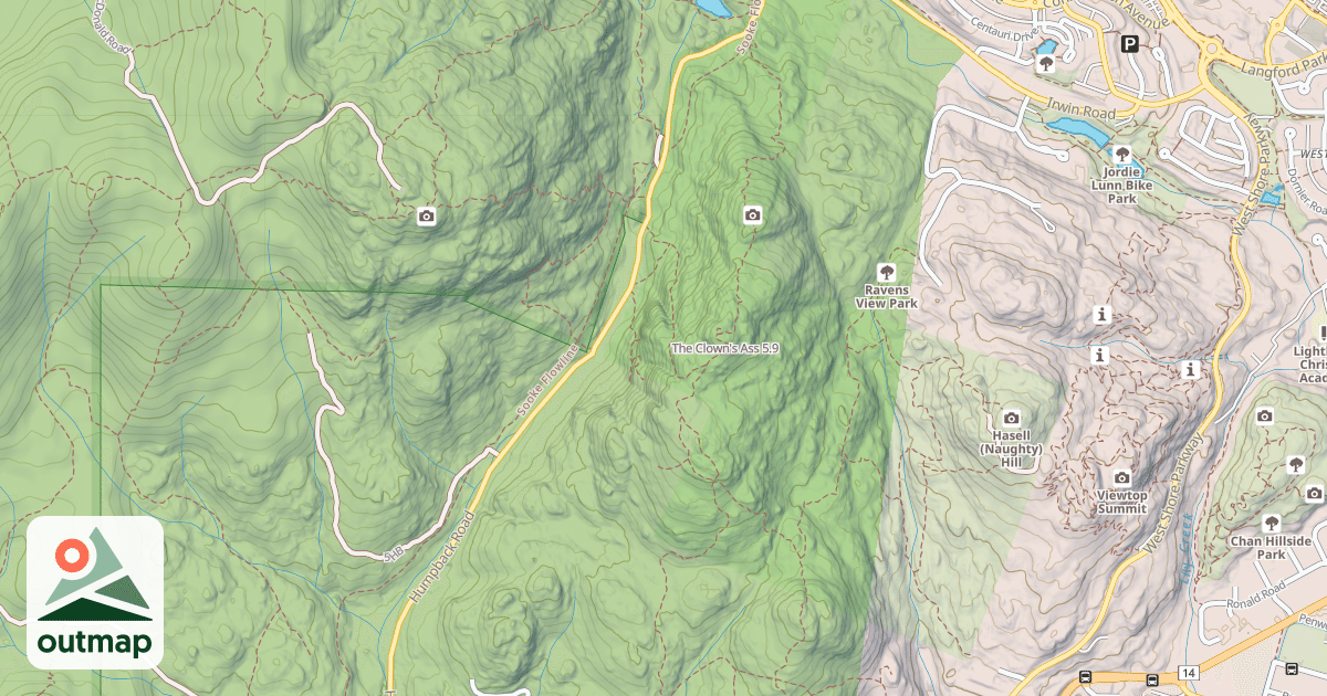 Map of The Clown's Ass