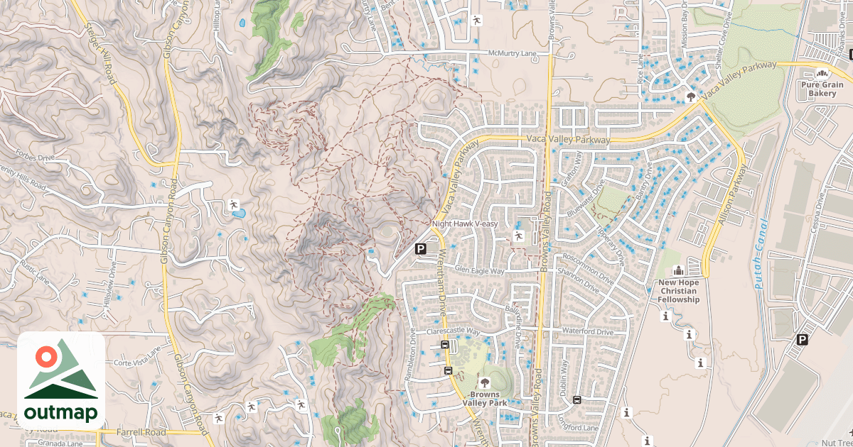 Map of Night Hawk