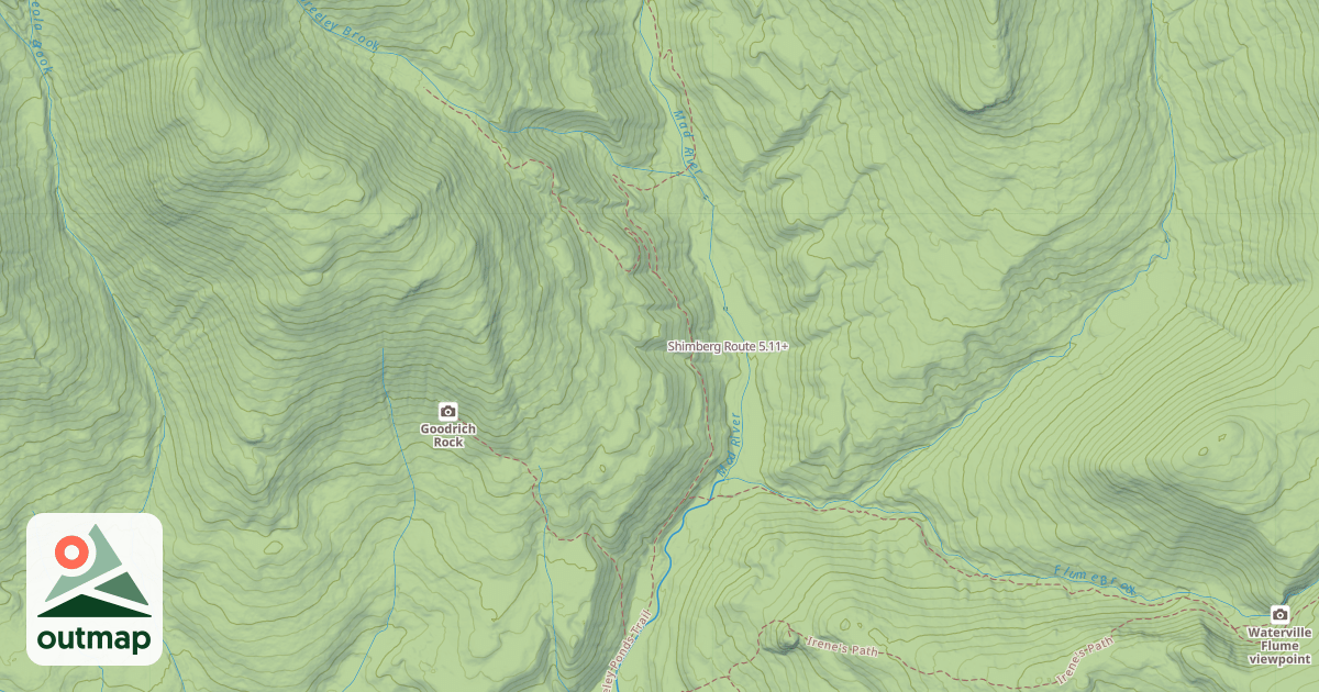 Map of Shimberg Route
