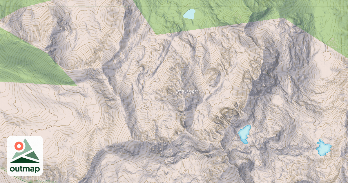 Map of West Ridge