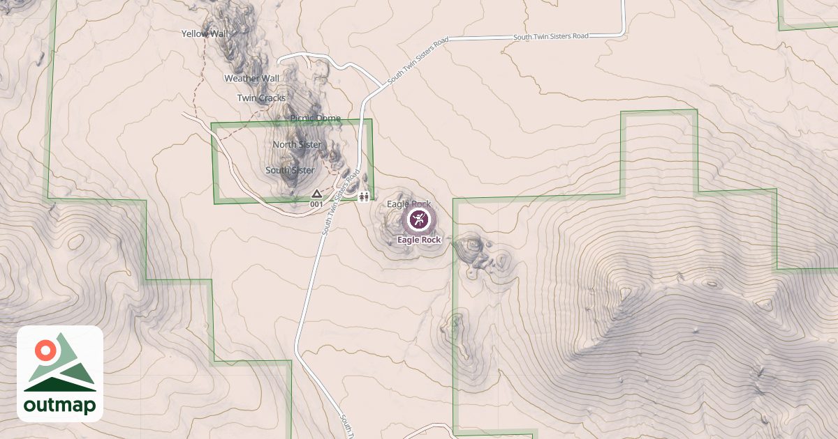 Map of Eagle Rock