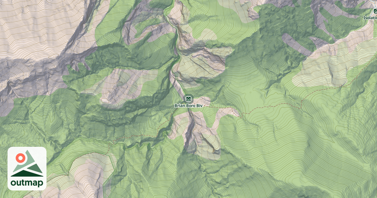Map of Brian Boro Biv