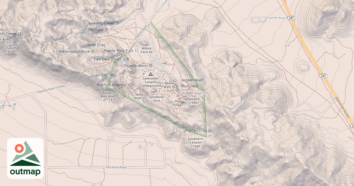 Map of Campbell Soup