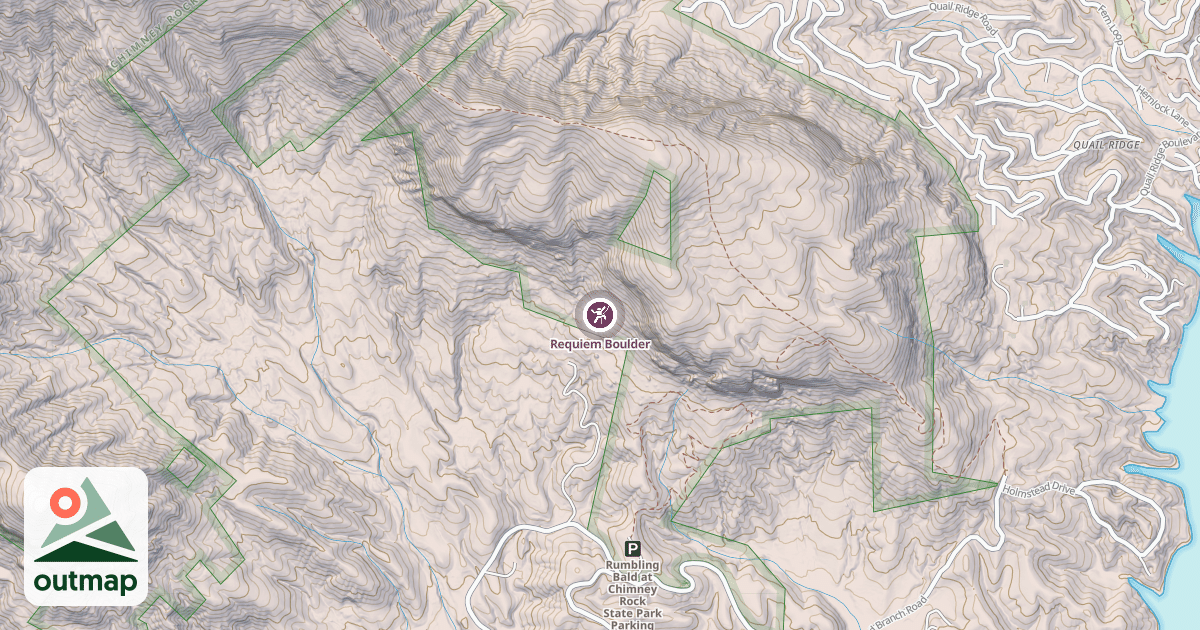 Map of Requiem Boulder