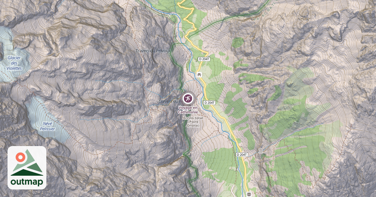 Map of Voyage en Cathiminie