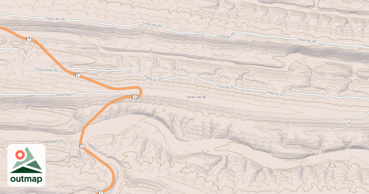 Map of Direct Hit