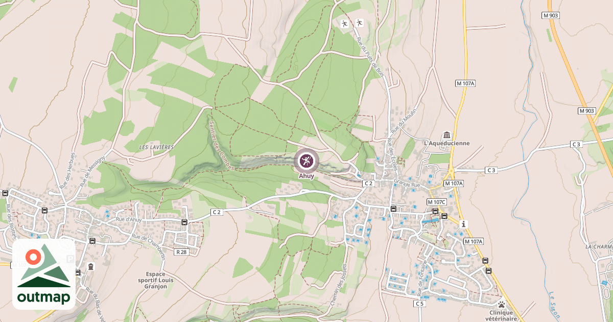 Map of Ahuy