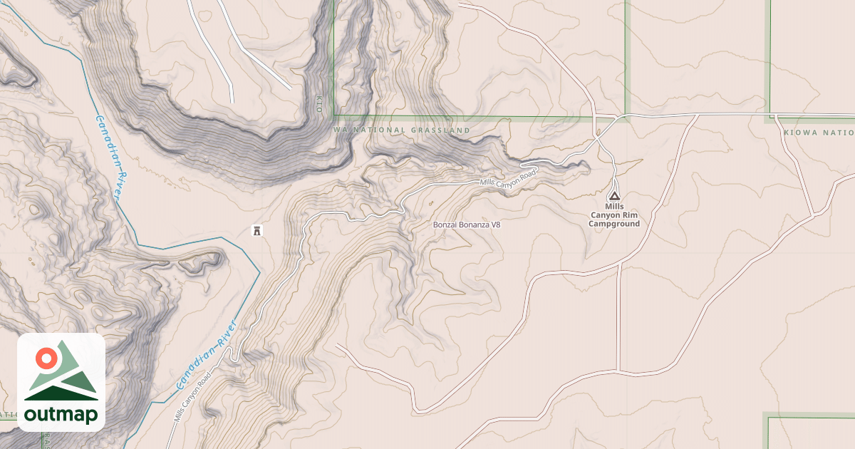 Map of Bonzai Bonanza