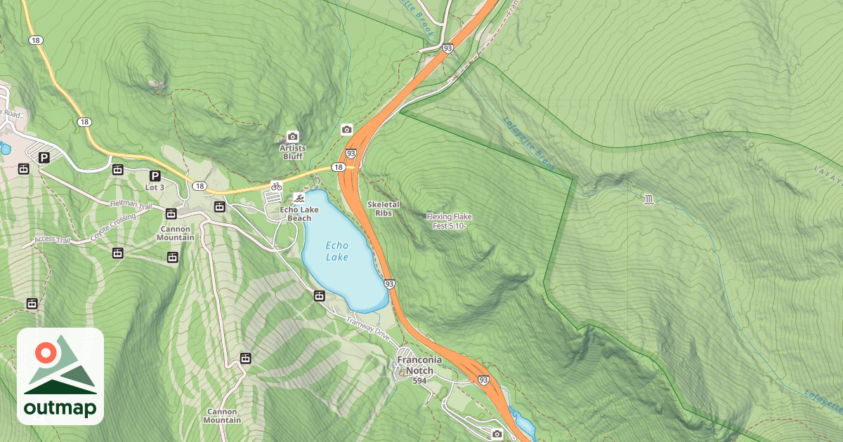 Map of Flexing Flake Fest
