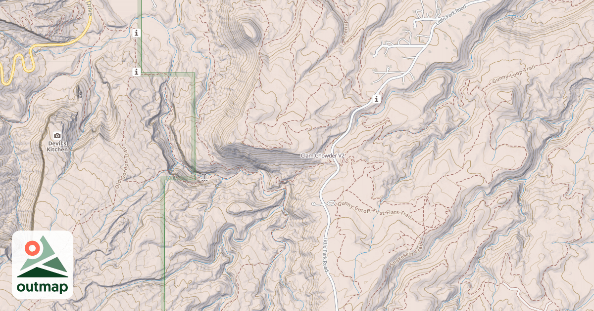 Map of Clam Chowder