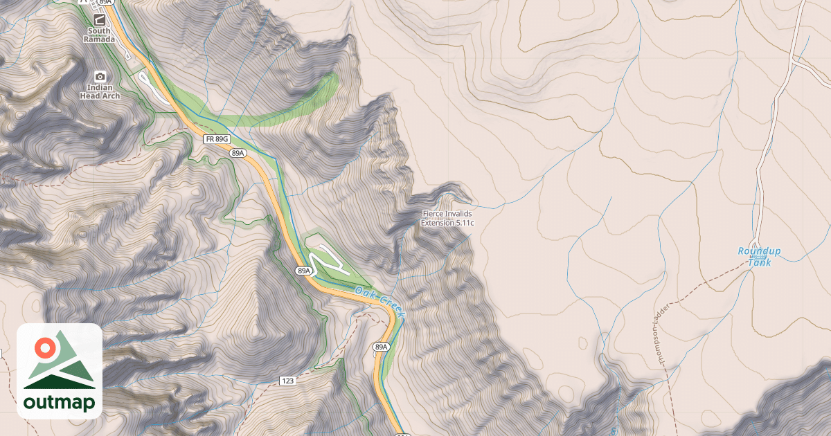 Map of Fierce Invalids Extension