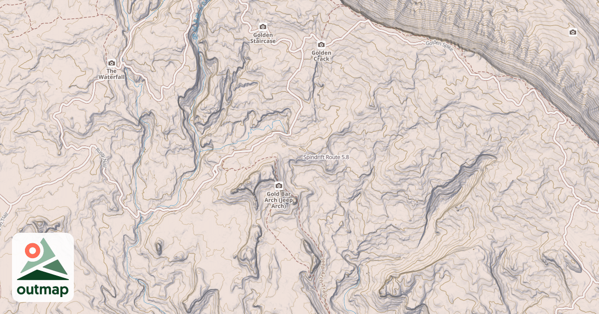 Map of Spindrift Route