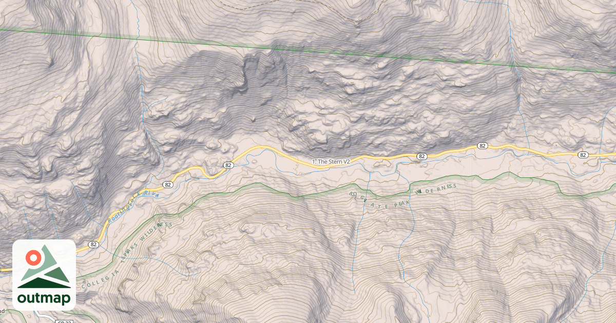 Map of 1. The Stern