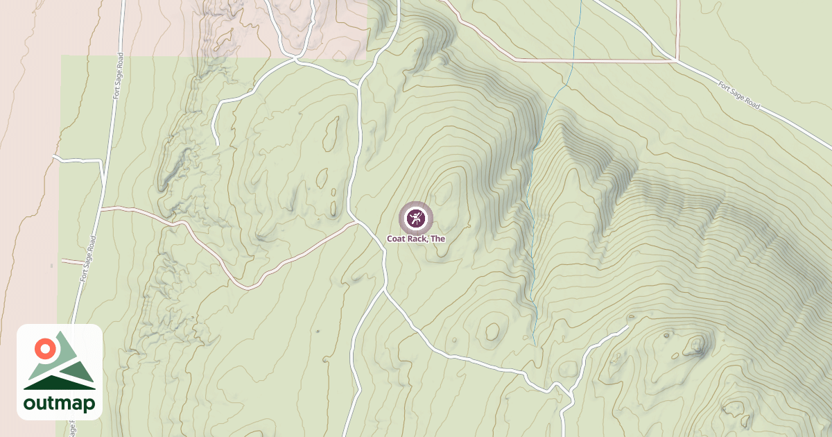 Map of Coat Rack, The