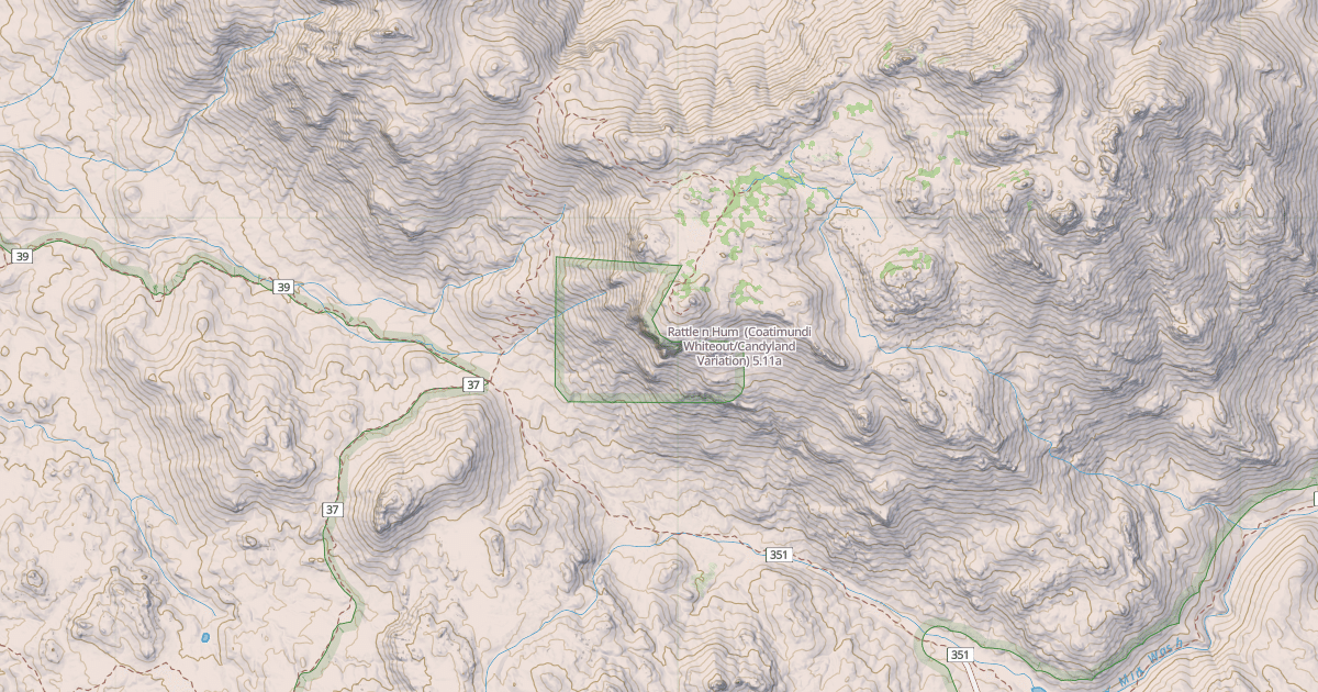 Map preview of Rattle n Hum  (Coatimundi Whiteout/Candyland Variation)