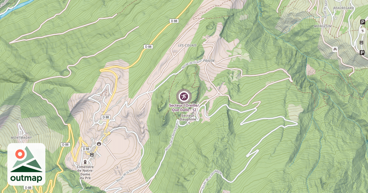 Map of Secteur l'Oreille/Que Dalle - 12