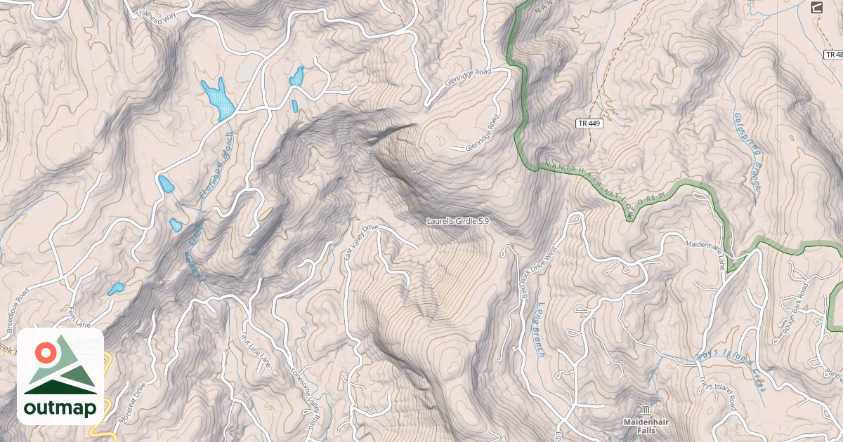 Map of Laurel's Girdle
