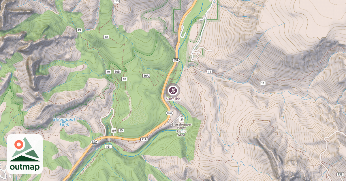 Map of Surf, The