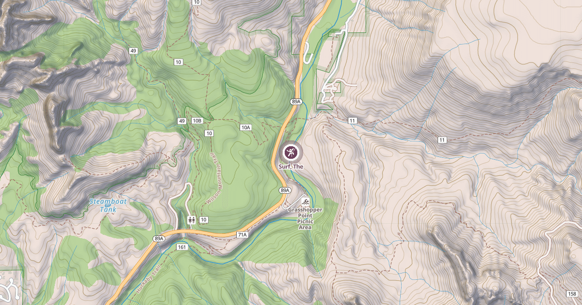 Map preview of Surf, The