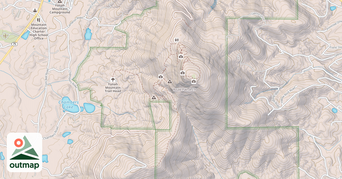 Map of Route Patrol