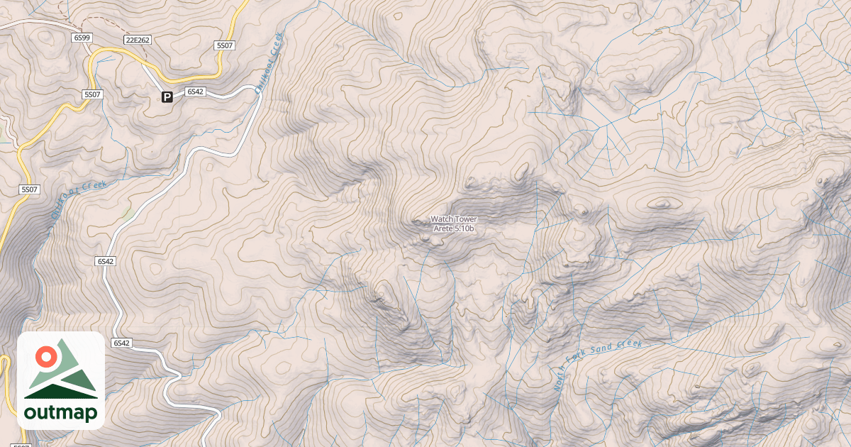 Map of Watch Tower Arete