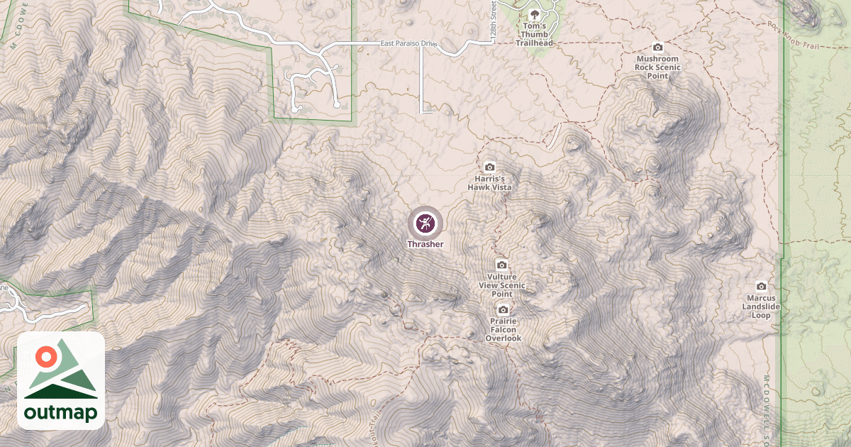 Map of Thrasher