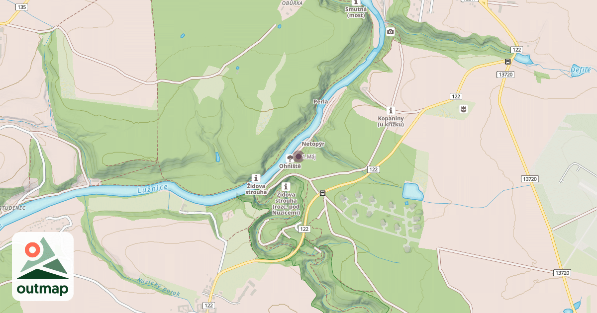 Map of 1.Máj