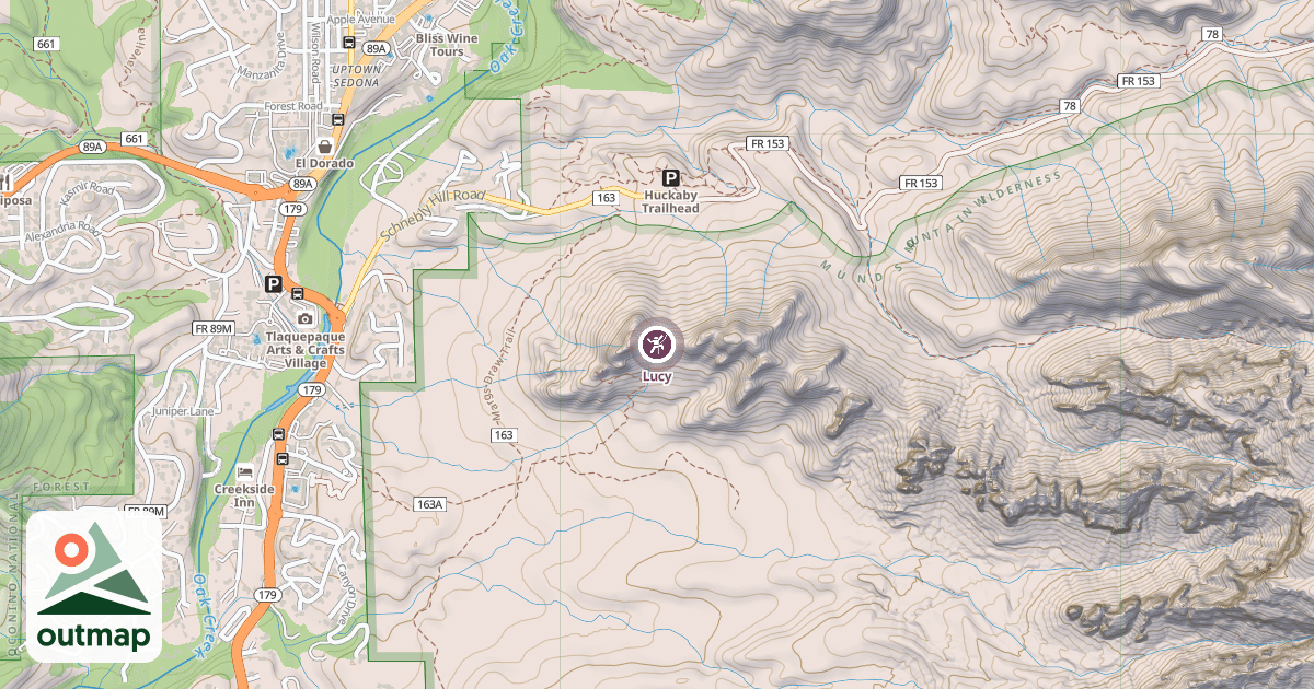 Map of Lucy