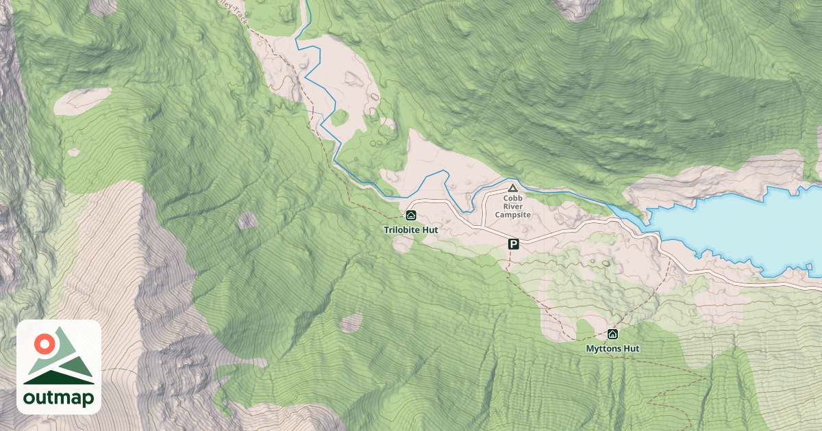 Map of Trilobite Hut
