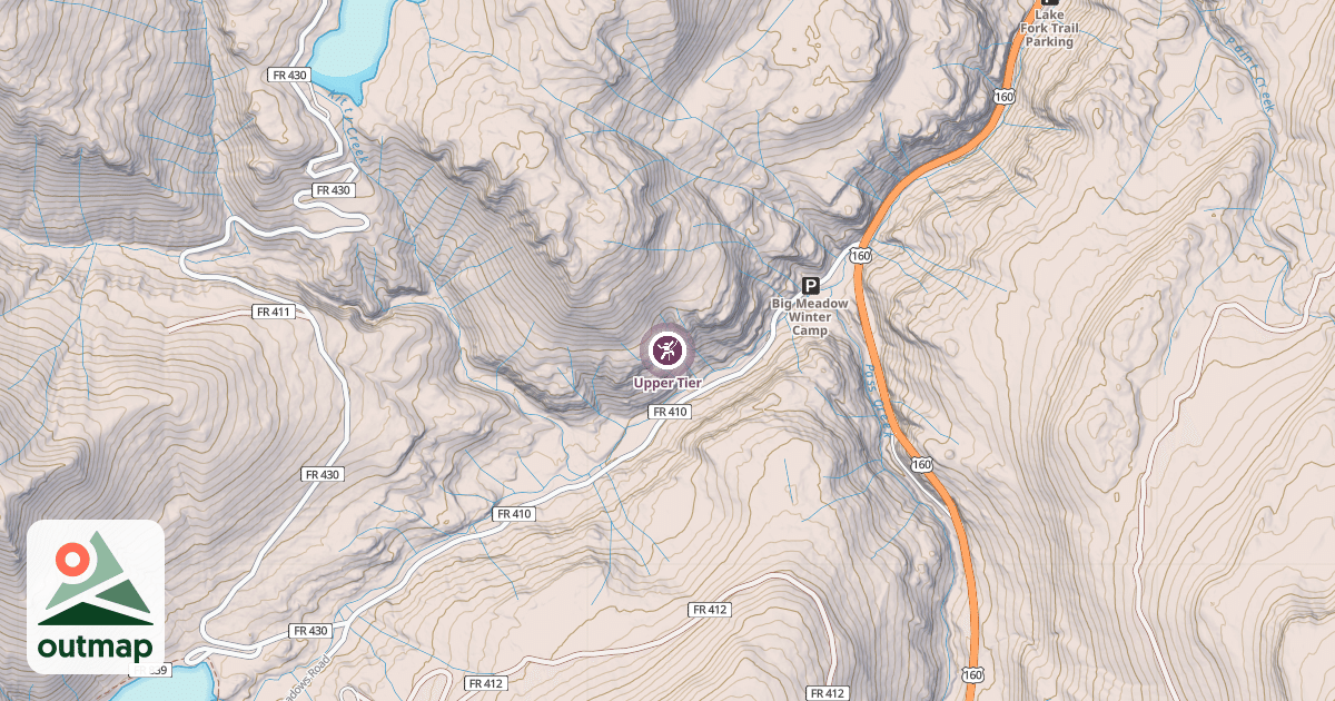 Map of Upper Tier