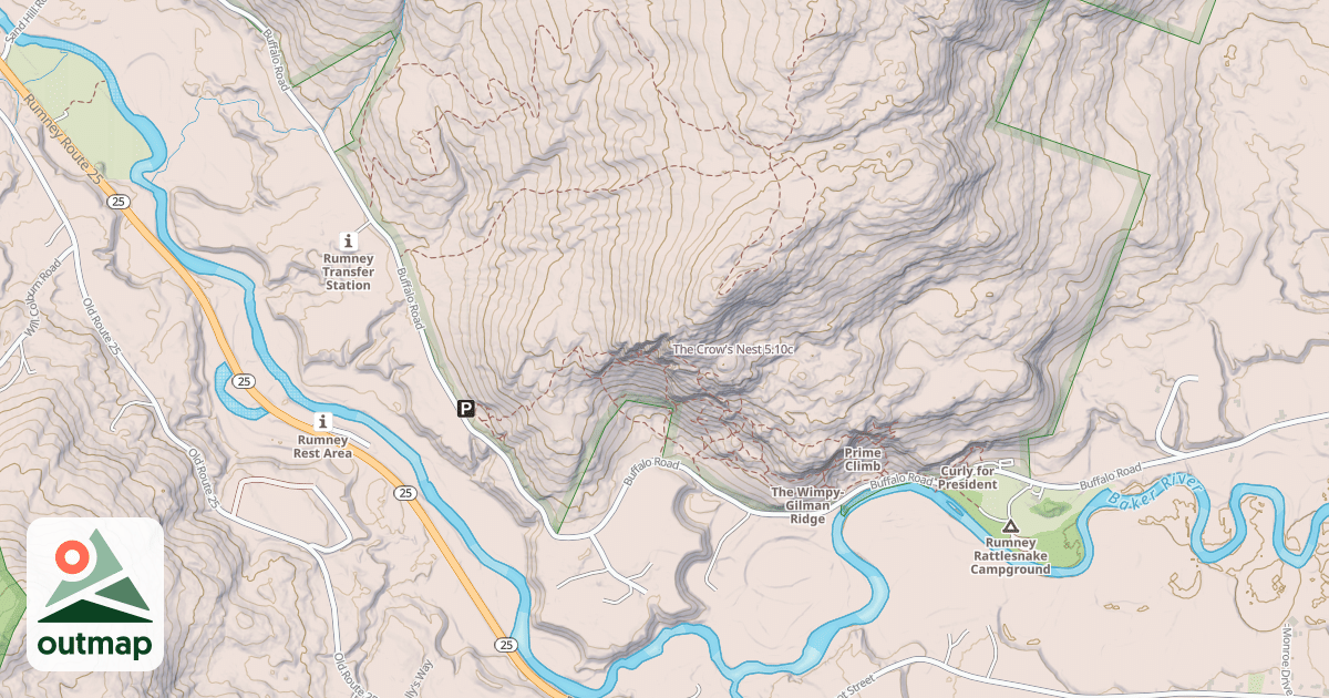 Map of The Crow's Nest