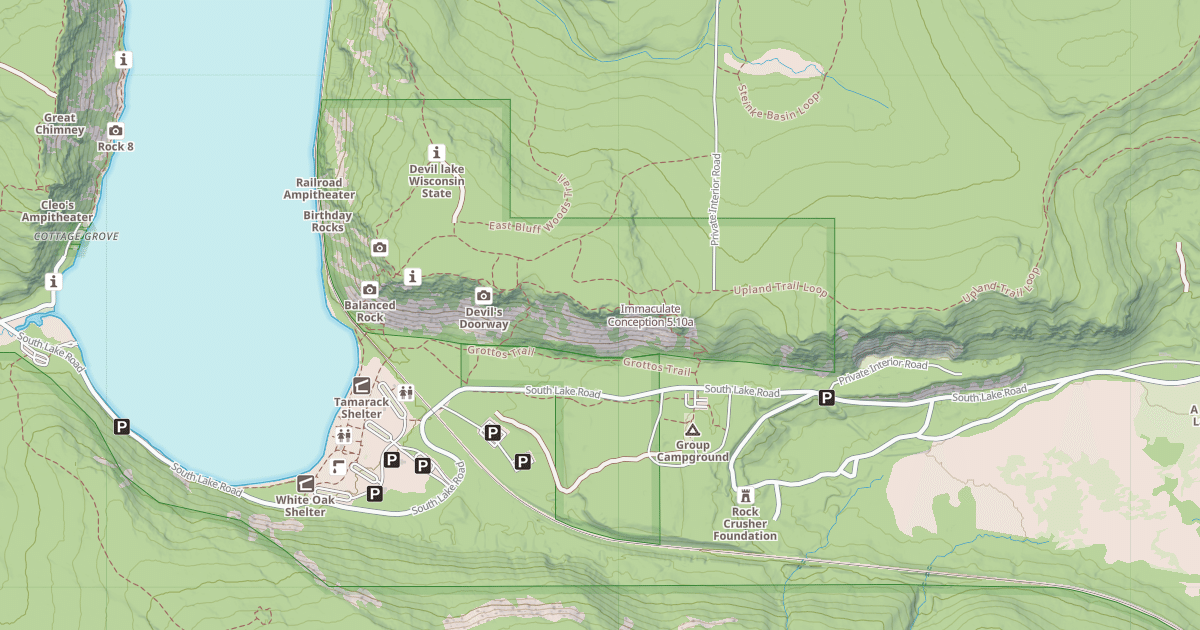 Map preview of Immaculate Conception