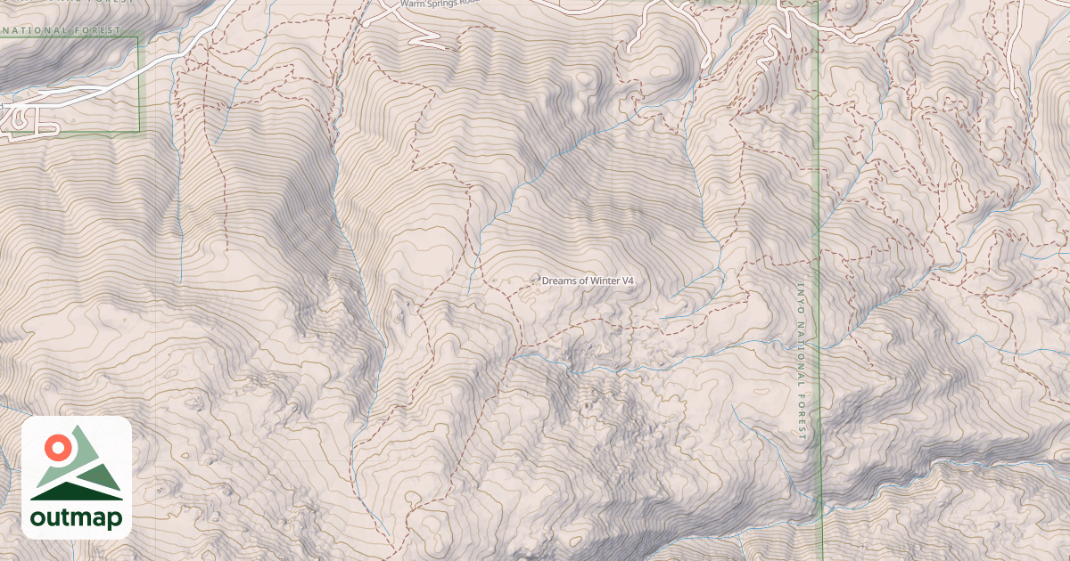 Map of Dreams of Winter
