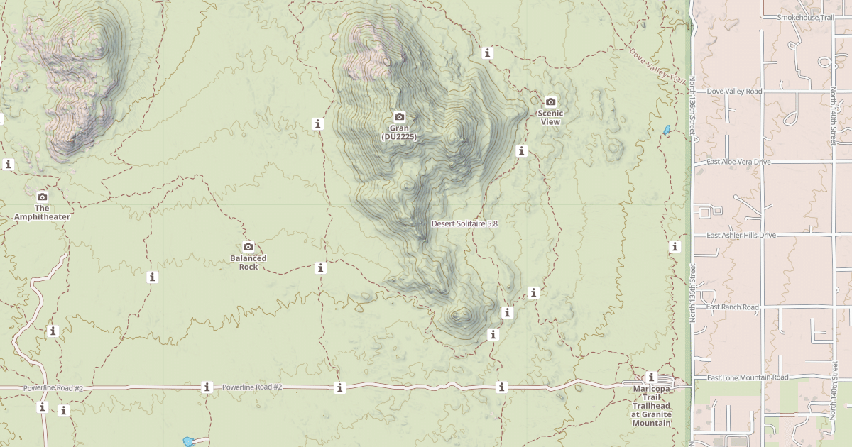 Map preview of Desert Solitaire